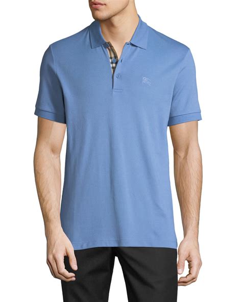 burberry men's hartford polo shirt|Burberry Men's Hartford Polo Shirt, Light Blue.